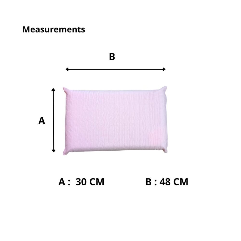 VaVerto Pink Lightweight Camping Pillow - Soft Ribbed Outdoor Nap Pillow - 12x19 - Picture 5 of 6